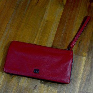 Red Kooba Smartphone wristlet. Never used!
